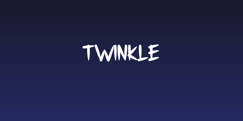 Twinkle Social Header