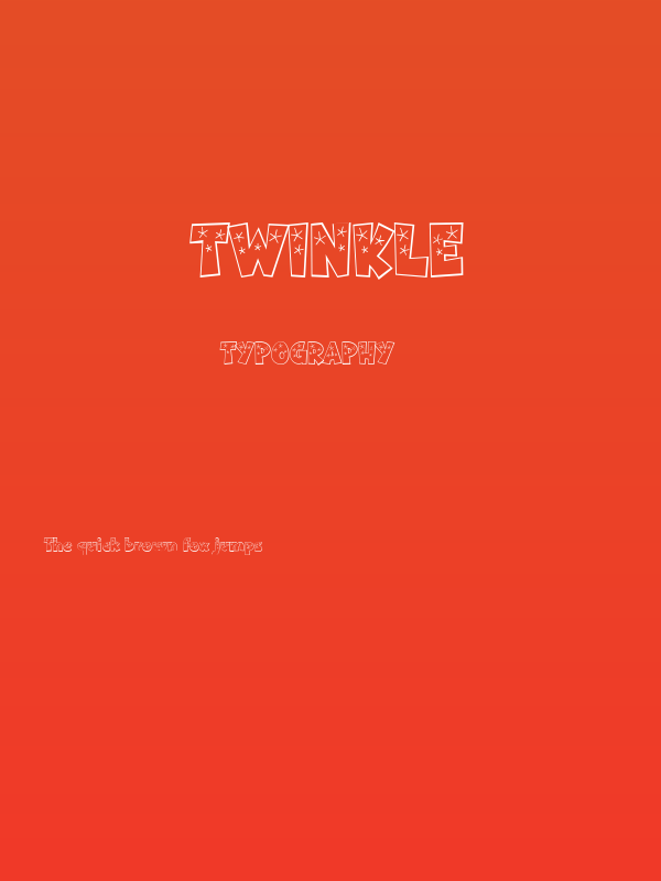 Twinkle Poster