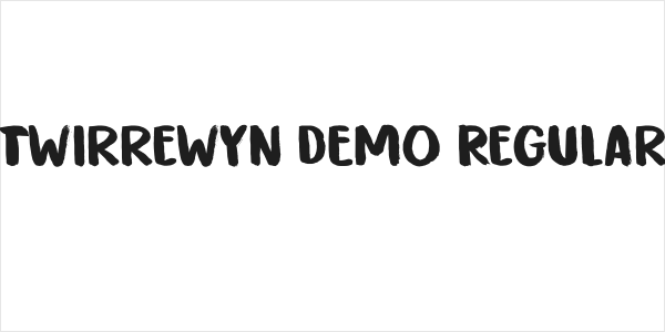 Twirrewyn DEMO Regular Logo
