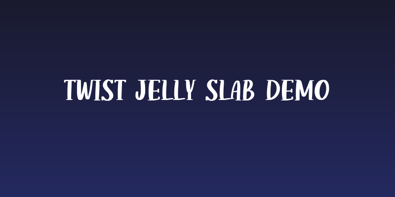 Twist Jelly Slab Demo Social Header
