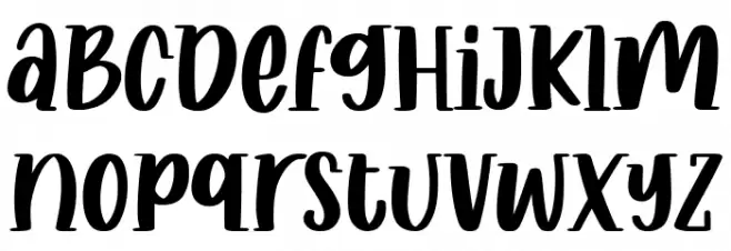 Twist Jelly Slab Demo Font Litere mici