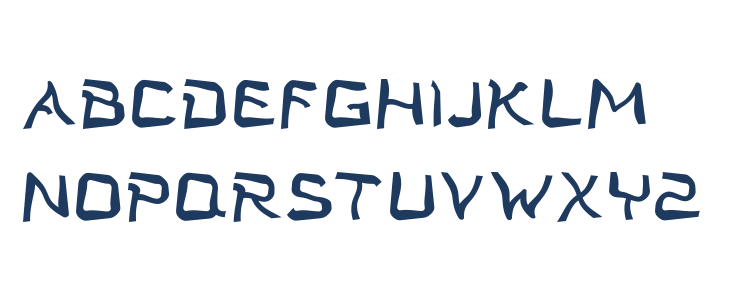 Twist Star Type Lowercase