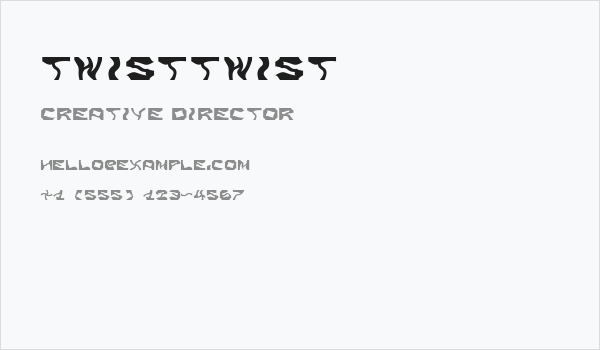 TwistTwist Business Card