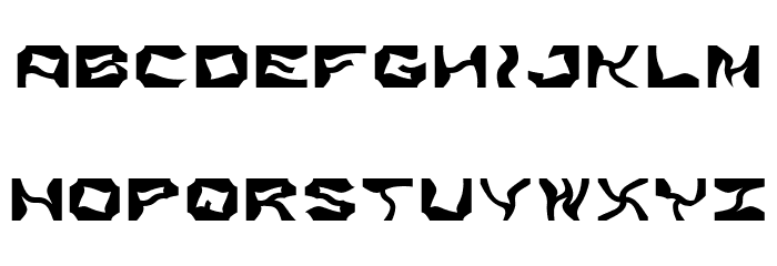 TwistTwist Font LOWERCASE