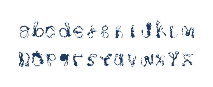 Twistbraid Lowercase