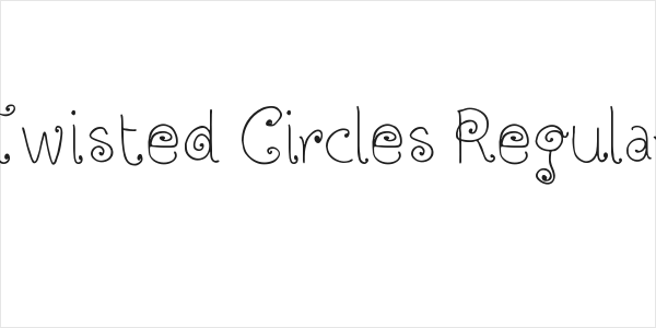 Twisted Circles Regular Logo