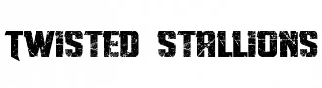 Twisted Stallions  Frei Schriftart Herunterladen