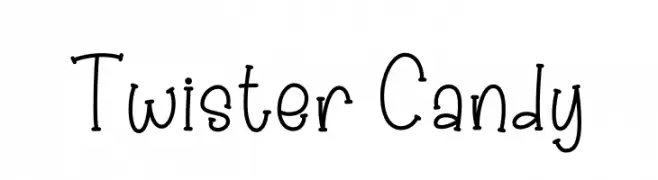 Twister Candy  Скачать бесплатные шрифты