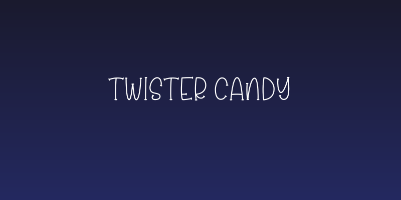 Twister Candy Social Header