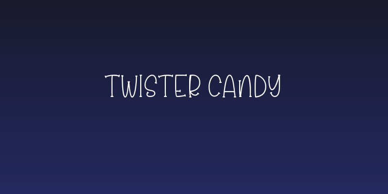 Twister Candy Social Header