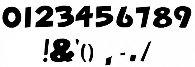 Twister Fusion Font OTHER CHARS