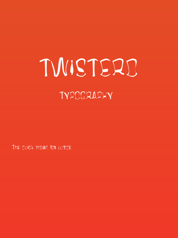 Twisterd Poster