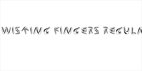 Twisting Fingers Regular Logo