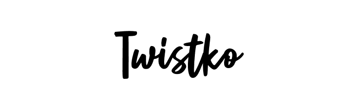 Twistko  フリーフォントのダウンロード