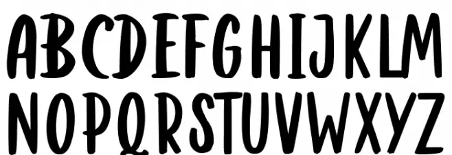 Twistko Schriftart Groß