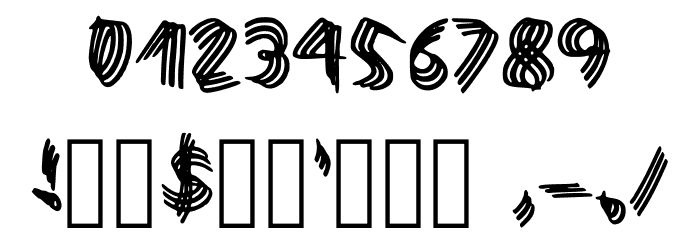Twisty Girlz Regular Font OTHER CHARS