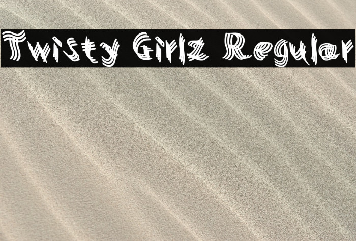 Twisty Girlz Regular Example 1