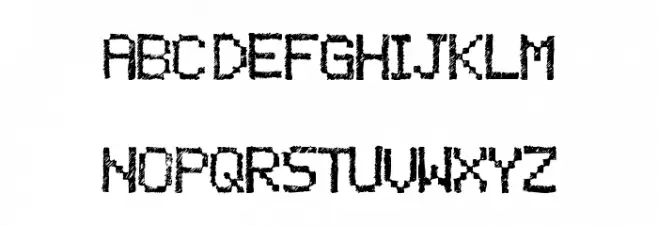 TwistyPixel Polices MAJUSCULES