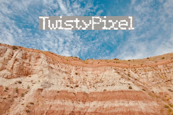 TwistyPixel Font examples