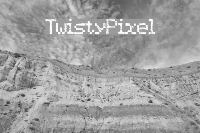 TwistyPixel Font examples