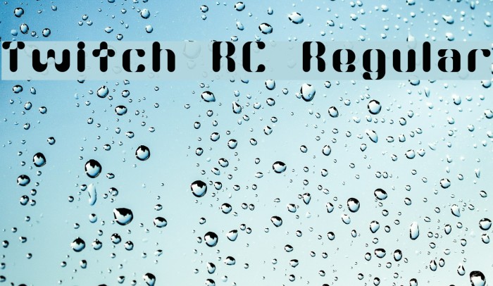 Twitch RC Regular Example 1