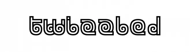 Twizzled  font caratteri gratis