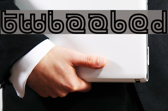 Twizzled Font examples