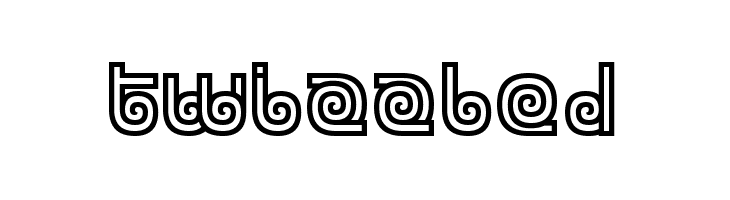 Twizzled Font