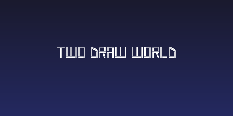 Two Draw World Social Header