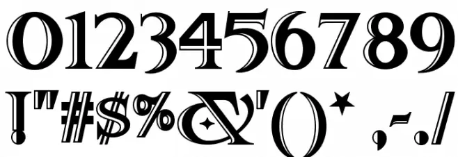 Two For Juan NF Font OTHER CHARS