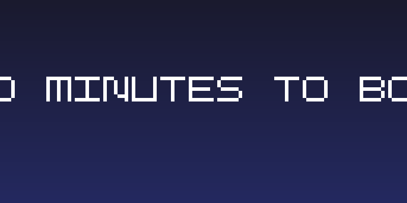 Two Minutes to Boot Social Header