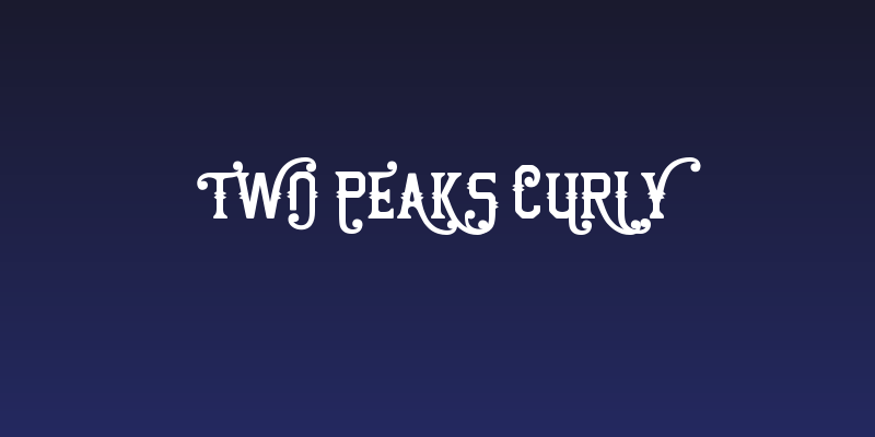Two Peaks Curly Social Header