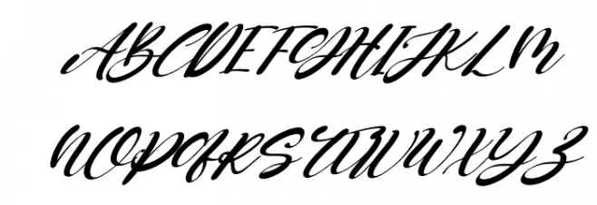 Two Queen Italic Fonte MAIÚSCULAS