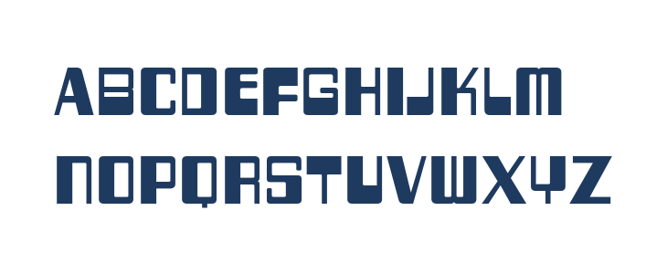 TwoFiftySixBytes-Regular Lowercase