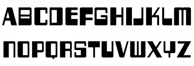 TwoFiftySixBytes-Regular フォント 小文字