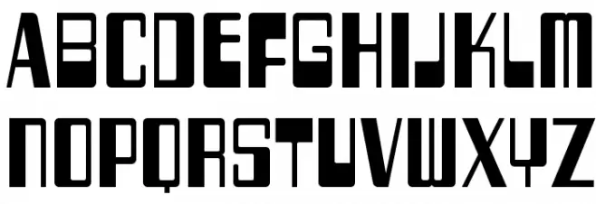 TwoFiftySixBytes-Regular Schriftart Groß
