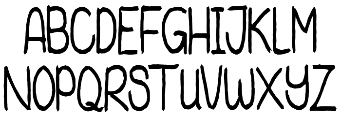 TwoThousandMiles Font UPPERCASE