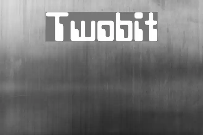 Twobit Font examples