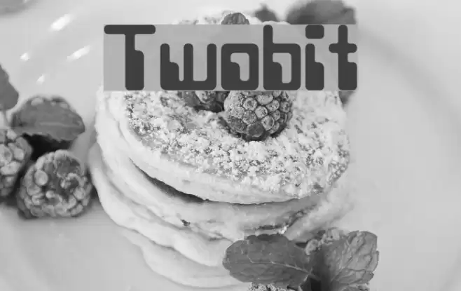 Twobit Font examples