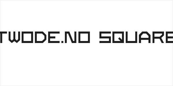 Twode.no Square Logo