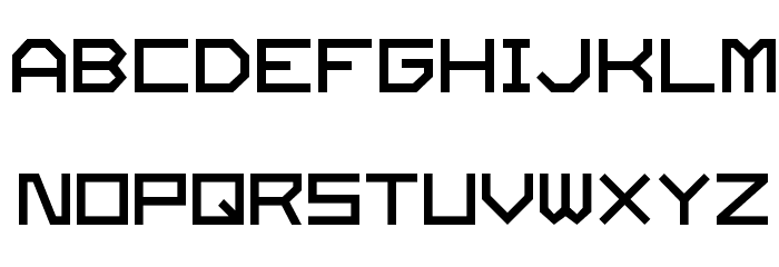 Twode.no Square Font LOWERCASE