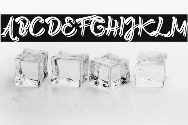 Twopath Shadow Font examples