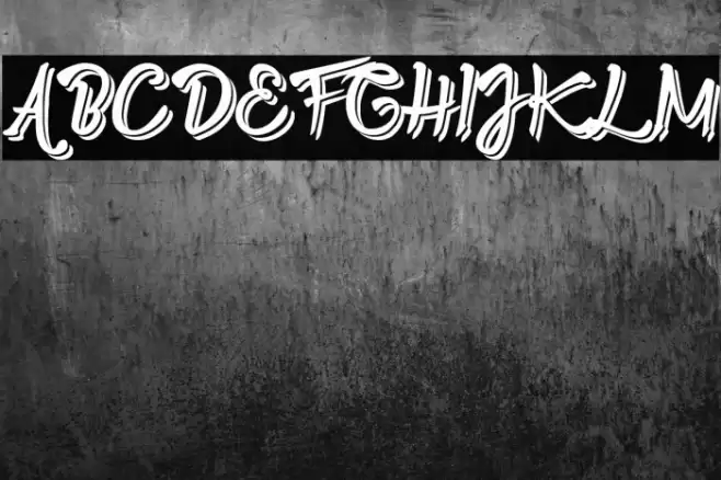 Twopath Shadow Font examples