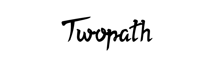 Twopath  フリーフォントのダウンロード