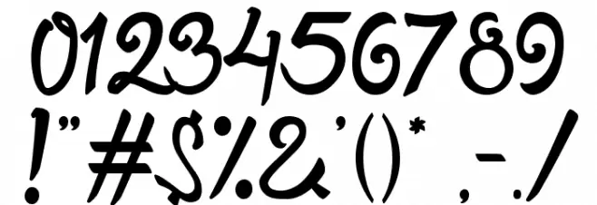 Twopath Font OTHER CHARS