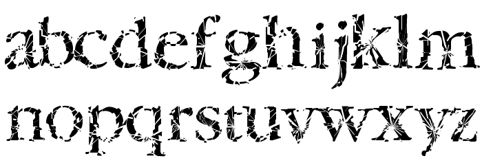 TwyliteZone-Book Font LOWERCASE