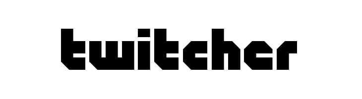 twitcher  Free Fonts Download