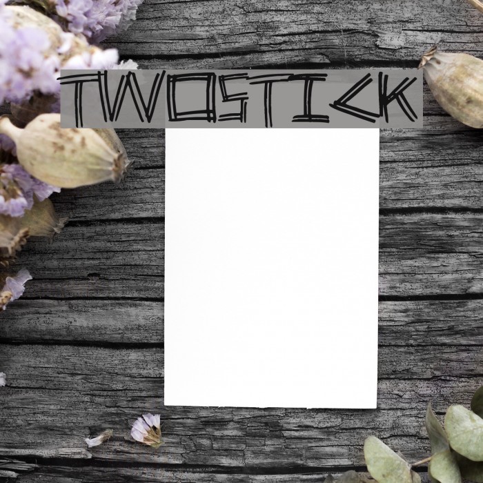 twostick Font examples