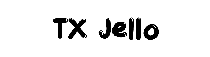 TX Jello Font