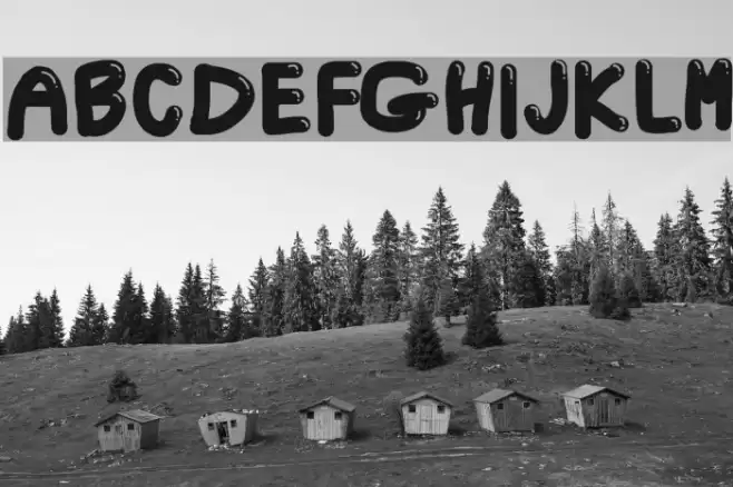 TX Jello Font examples